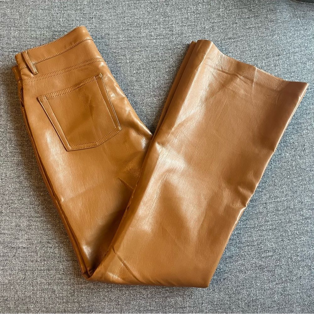 WILFRED (ARITZIA) The Melina Flare Pant in Rich Chestnut